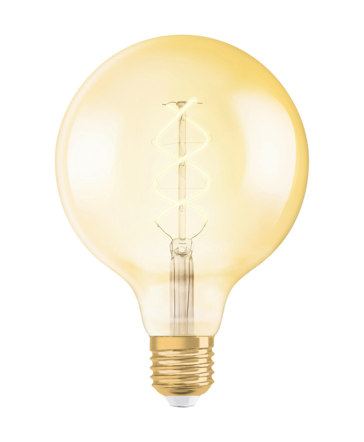 LED-LEUCHTMITTEL E27 4 W 300 lm  - Goldfarben, Basics, Glas (12,4/16,8cm) - Osram