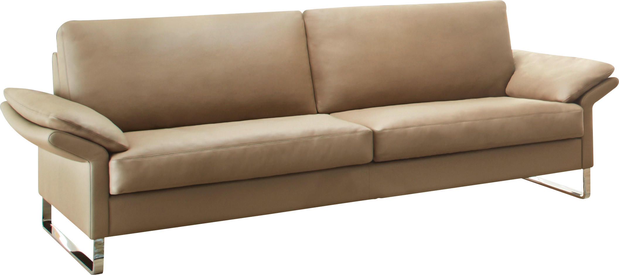 2,5-SITZER CLASSICS 960 Fango  - Fango, KONVENTIONELL, Leder/Metall (226/81/92cm) - Erpo