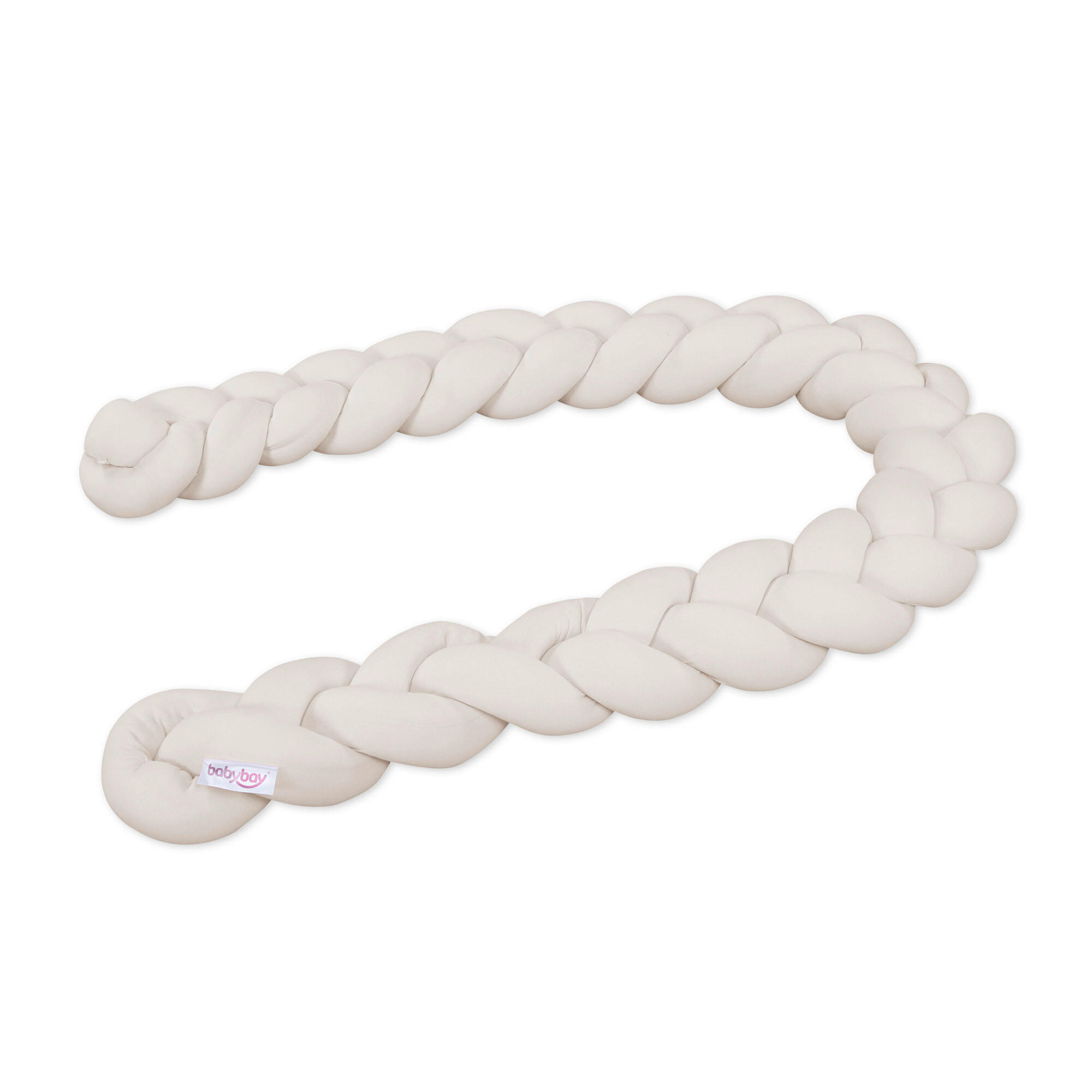 NESTCHENSCHLANGE  200/13/13 cm   - Creme, Basics, Textil (200/13/13cm) - Babybay