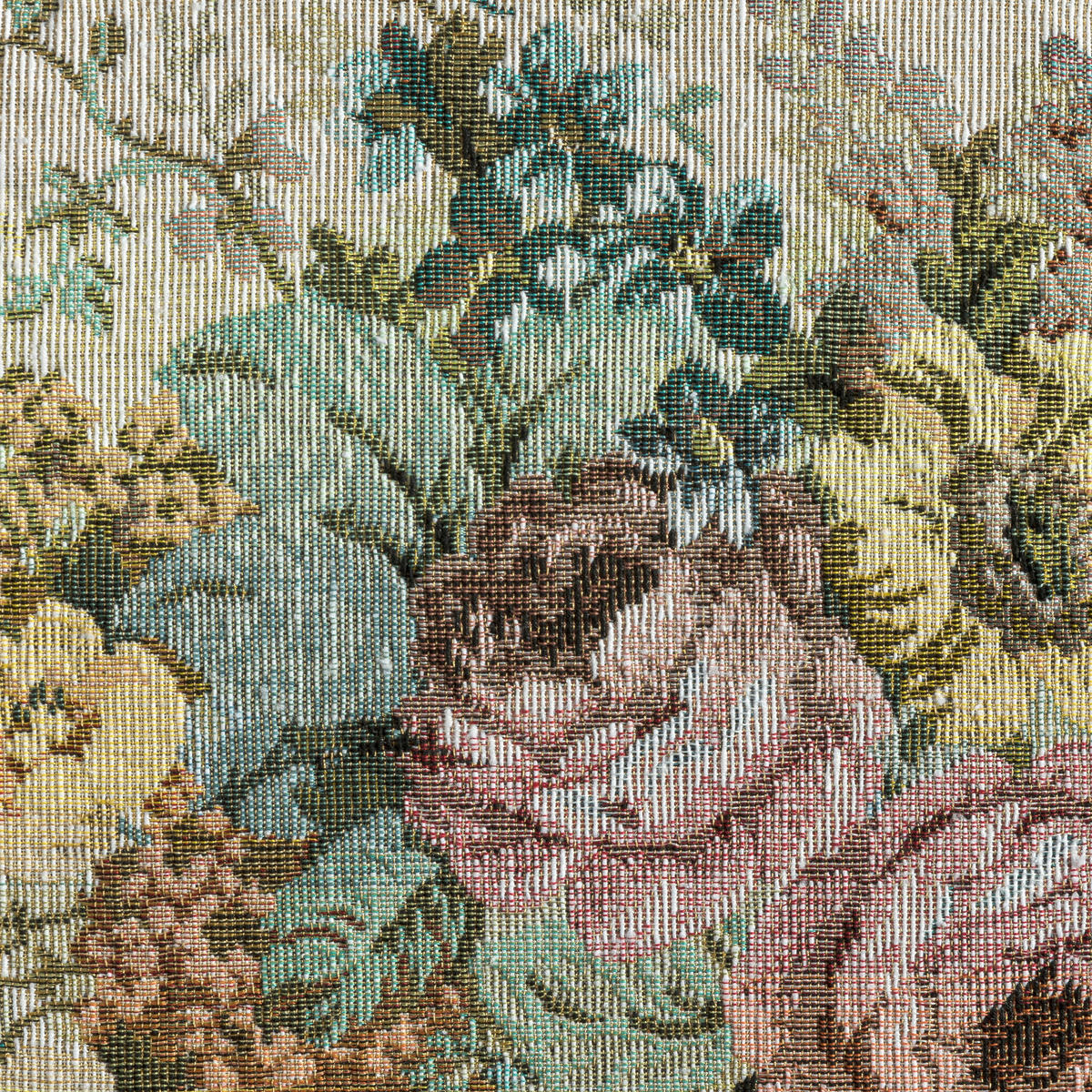 RÉCAMIERE in Flachgewebe Multicolor  - Nussbaumfarben/Multicolor, Design, Holz/Textil (190/88/82cm) - Max Winzer