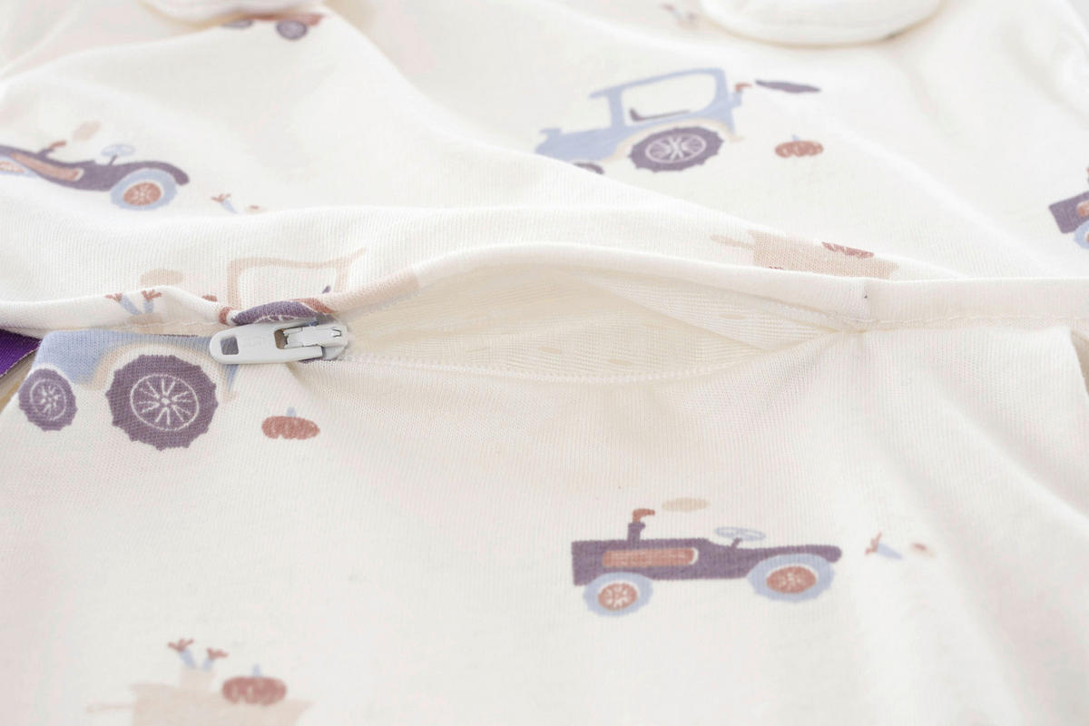 BABYSCHLAFSACK Little Farm blau    62/68   - Basics, Textil (62/68null) - Träumeland