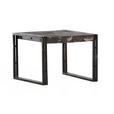 COUCHTISCH in Holz, Metall 60/60/45 cm  - Braun, Design, Holz/Metall (60/60/45cm) - Ambia Home