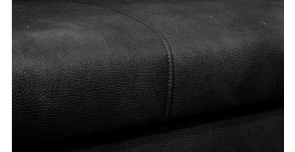 3-SITZER-SOFA in Lederlook Grau - Schwarz/Grau, KONVENTIONELL, Holz/Textil (228/96/97cm) - Carryhome
