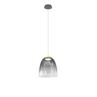 LED-HÄNGELEUCHTE Valence 30/150 cm  - Goldfarben/Schwarz, Design, Glas/Metall (30/150cm) - Wofi