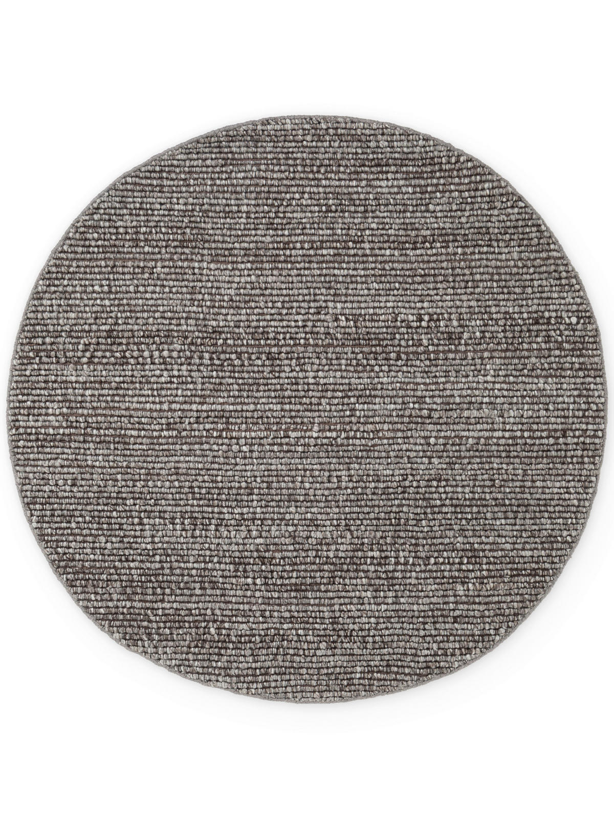 HANDWEBTEPPICH Wohnzimmer 160 cm Kollektion 1852 Wilma Multicolor, Dunkelgrau rund  - Dunkelgrau/Multicolor, Basics, Textil (160cm) - Villeroy & Boch