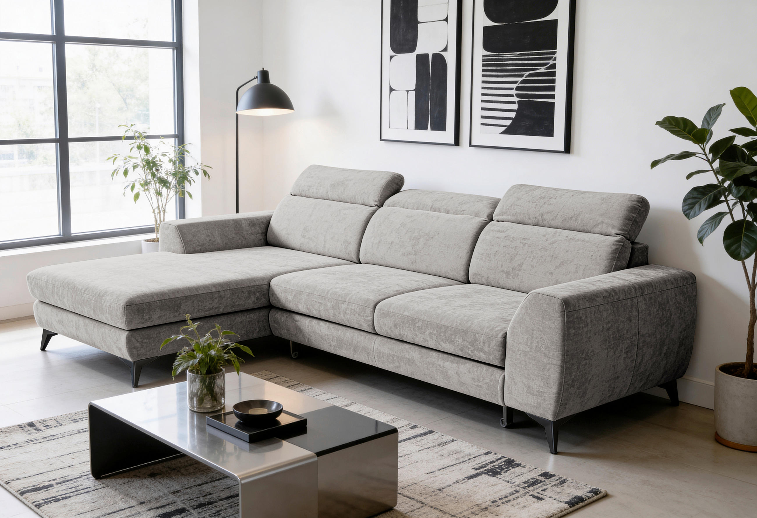 Livetastic ROHOVÁ SEDAČKA, textil, cappuccino