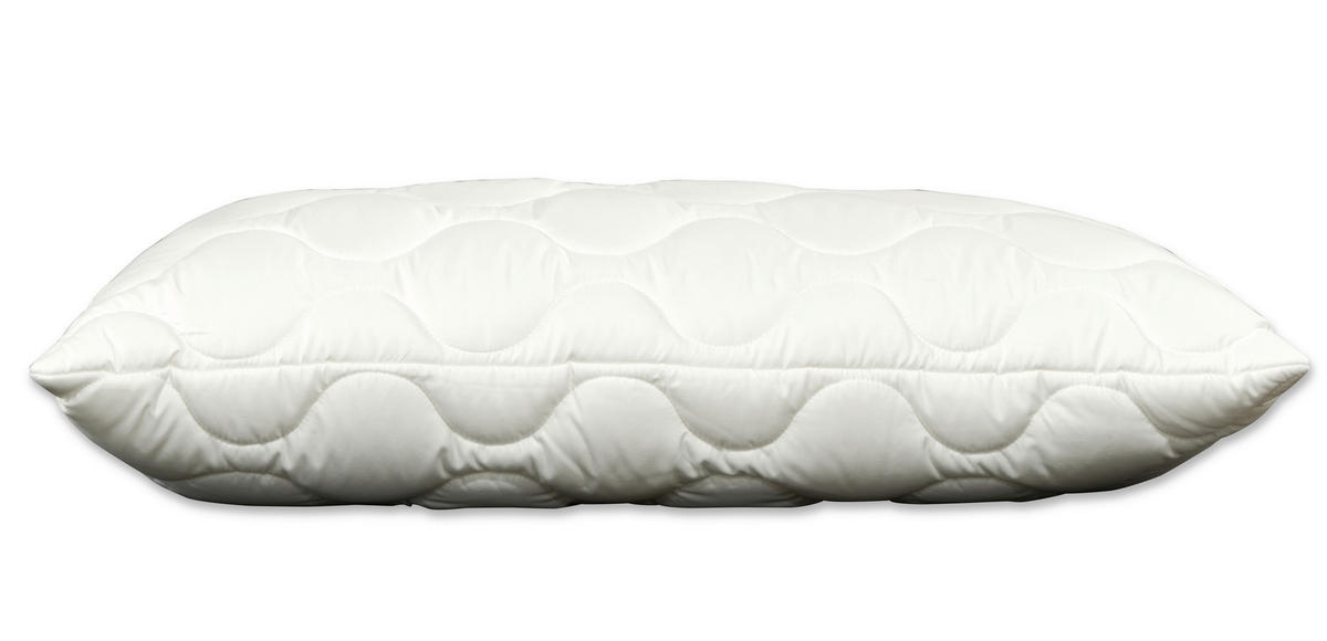 KOPFKISSEN  EcoWell  40/80 cm       - Naturfarben, Basics, Textil (40/80cm) - Beco