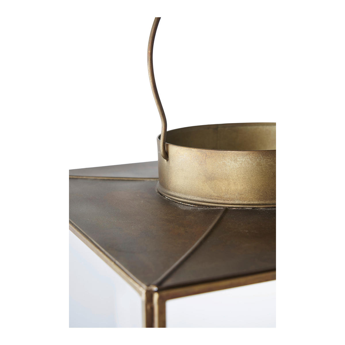 LYKTA - orange, Design, metall/glas (24.5/42/24.5cm)