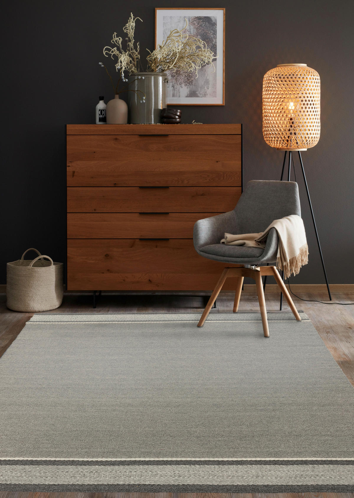 WEBTEPPICH 200/300 cm Lines  - Creme, Design, Textil (200/300cm) - Joop!
