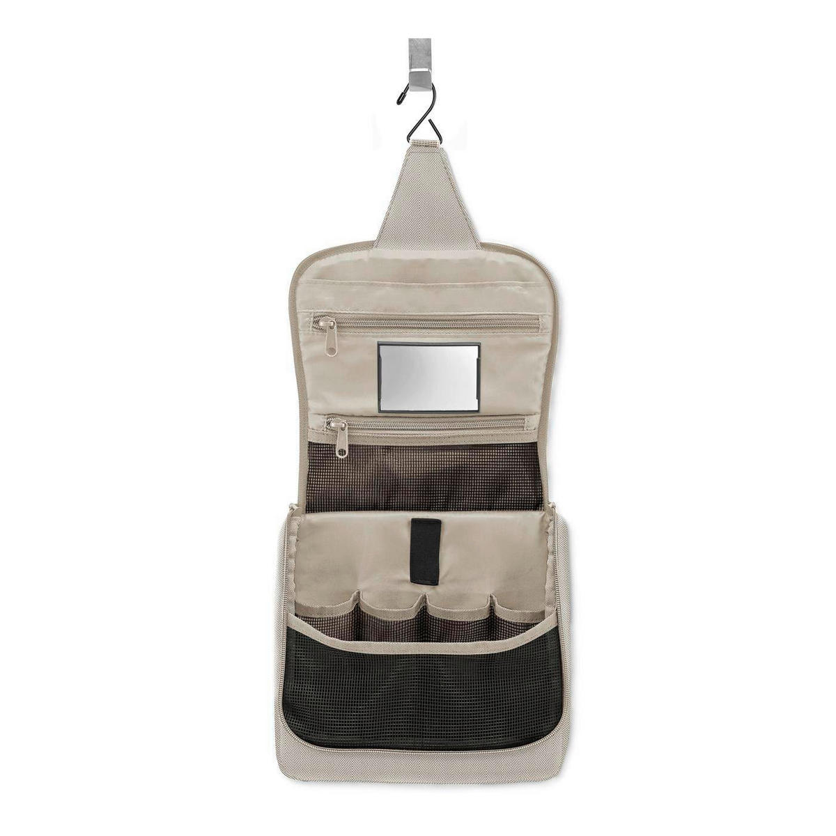 KULTURBEUTEL  - Creme, Basics, Textil (23/20/10cm) - Reisenthel