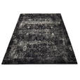 WEBTEPPICH 67/130 cm Calais  - Schwarz/Grau, Design, Textil (67/130cm) - Dieter Knoll