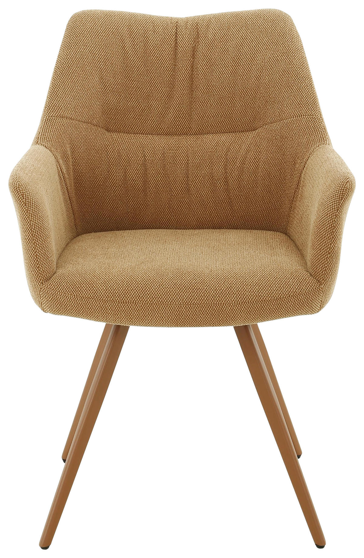 NASLANJAČ, kovina, tekstil oranžna  - oranžna, Design, kovina/tekstil (58/86/62,5cm) - Carryhome