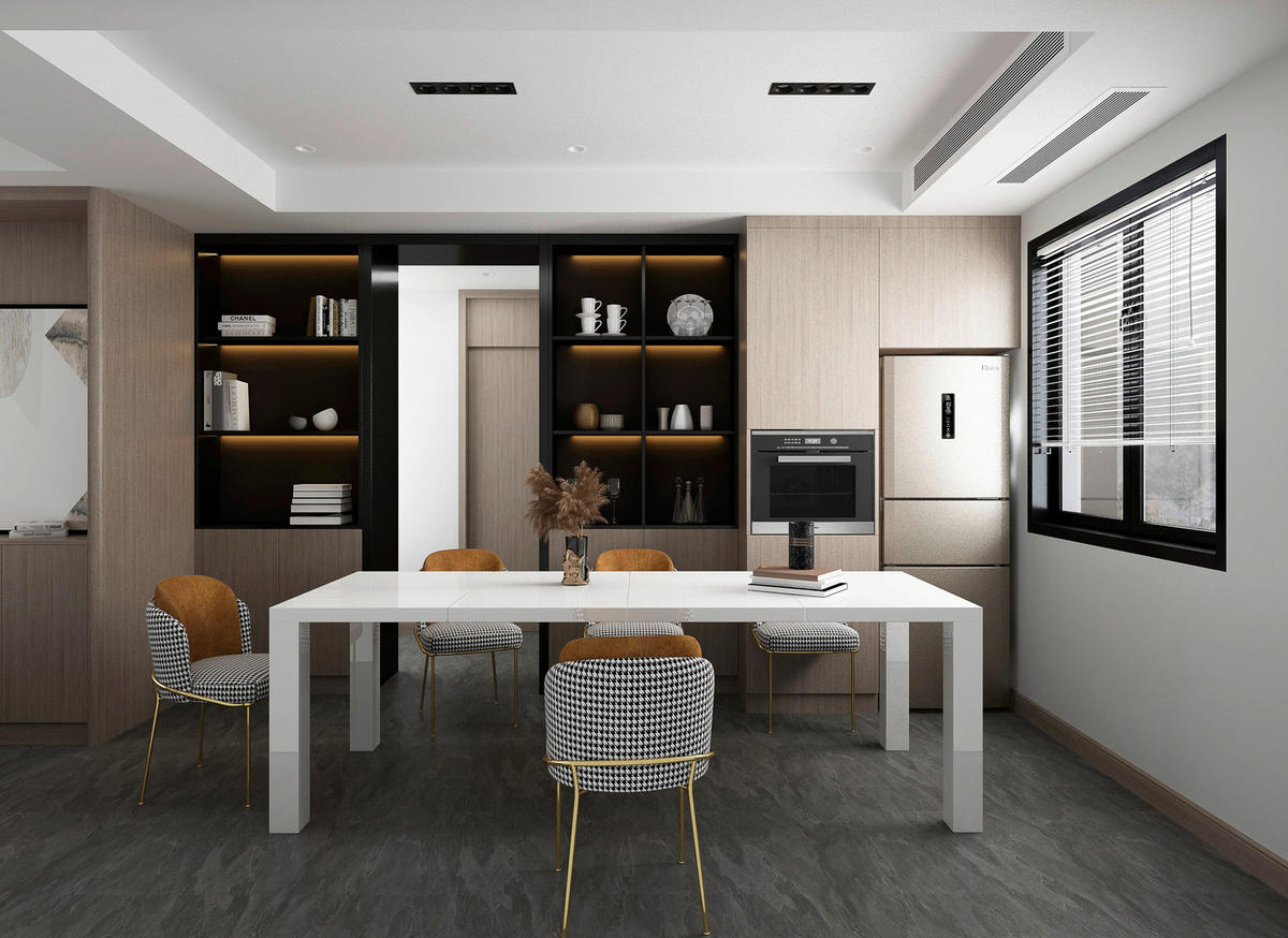 ESSTISCH Weiß Hochglanz rechteckig  ausziehbar, in verschiedenen Größen erhältlich  - Weiß Hochglanz, MODERN, Holzwerkstoff (120-240/80/76cm) - Livetastic