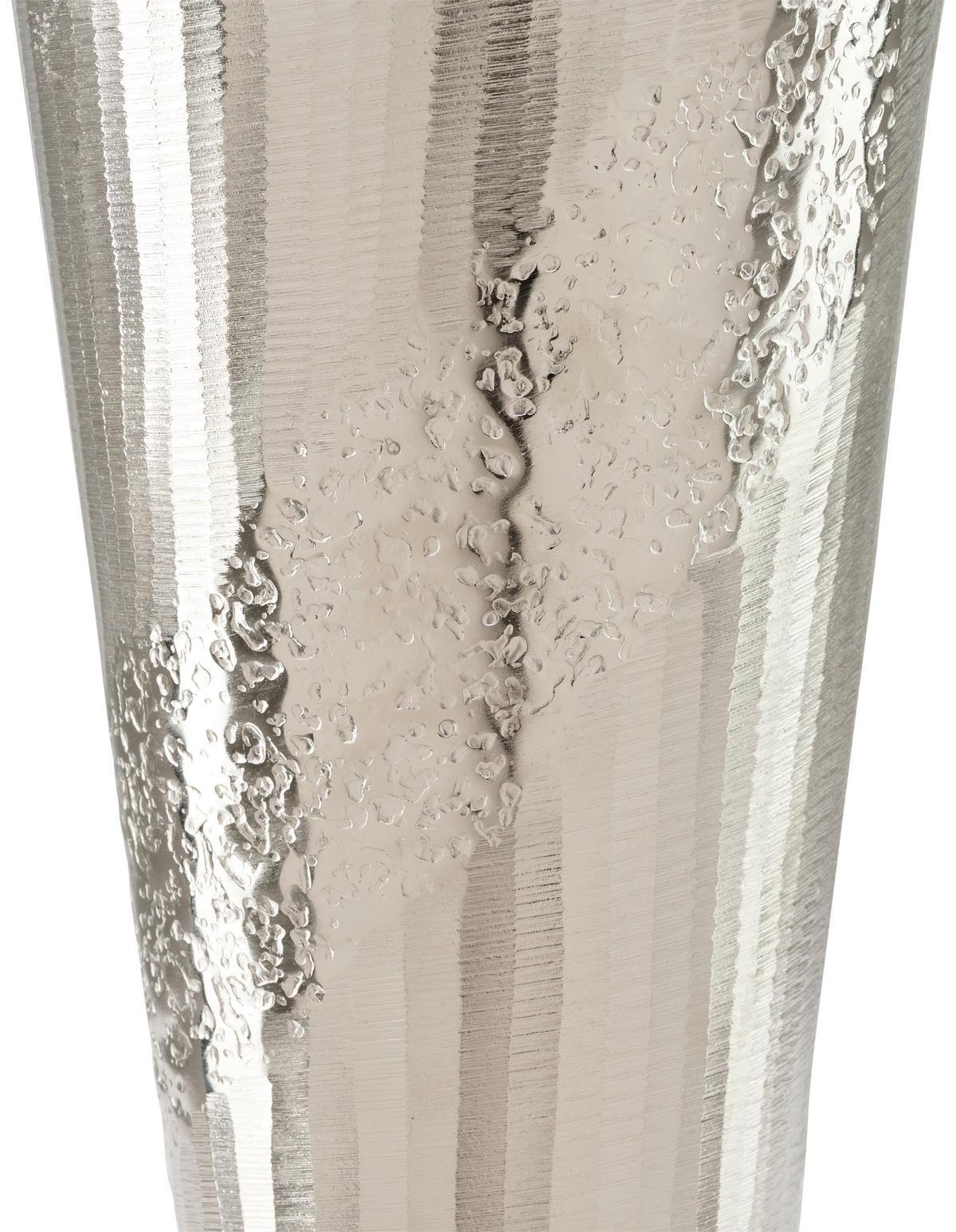 VÁZA 30 cm  - nikkel, Design, fém (15/30cm) - Ambia Home