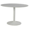 ESSTISCH in Holzwerkstoff, Metall  - Weiß, Design, Holzwerkstoff/Metall (110/76/110cm) - MID.YOU