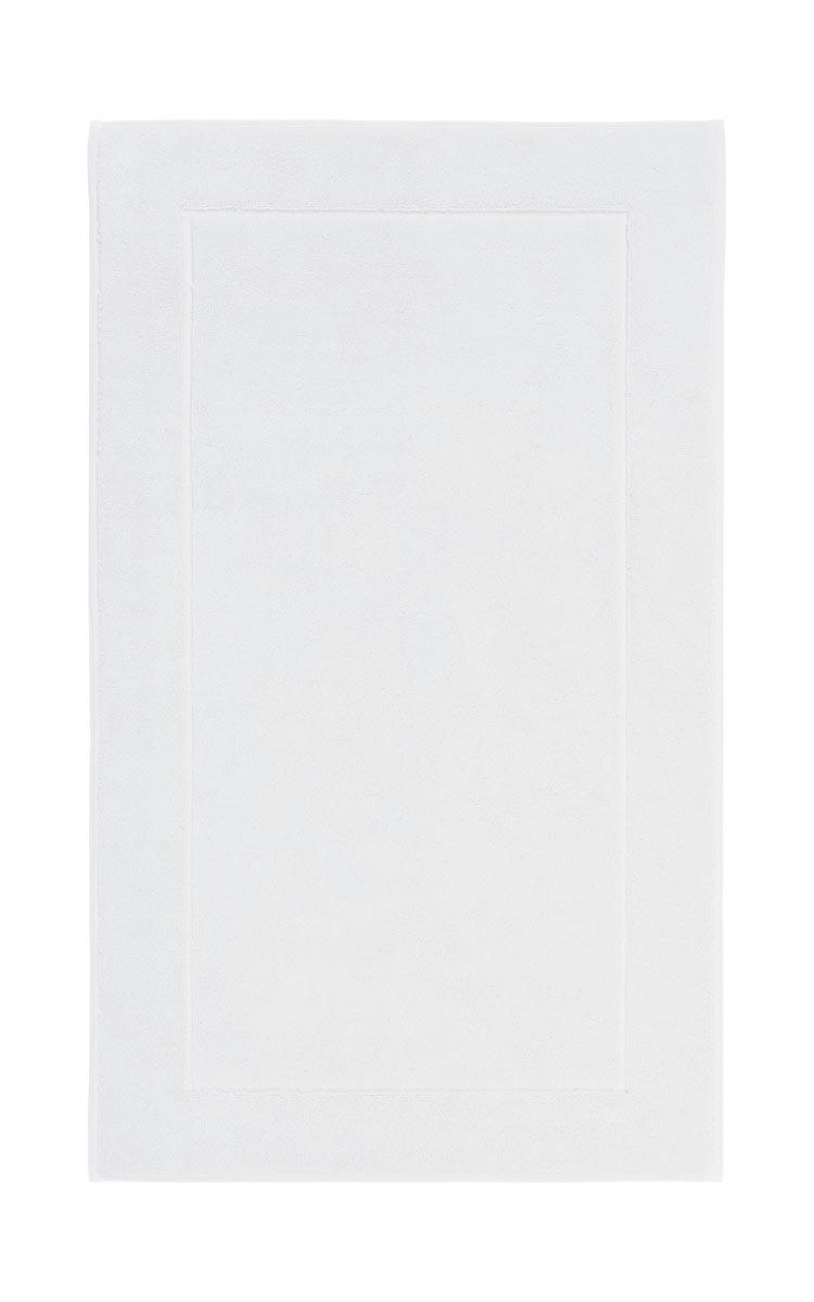 BADEMATTE London 60/100 cm - Weiß, Basics, Kunststoff/Textil (60/100cm) - Aquanova
