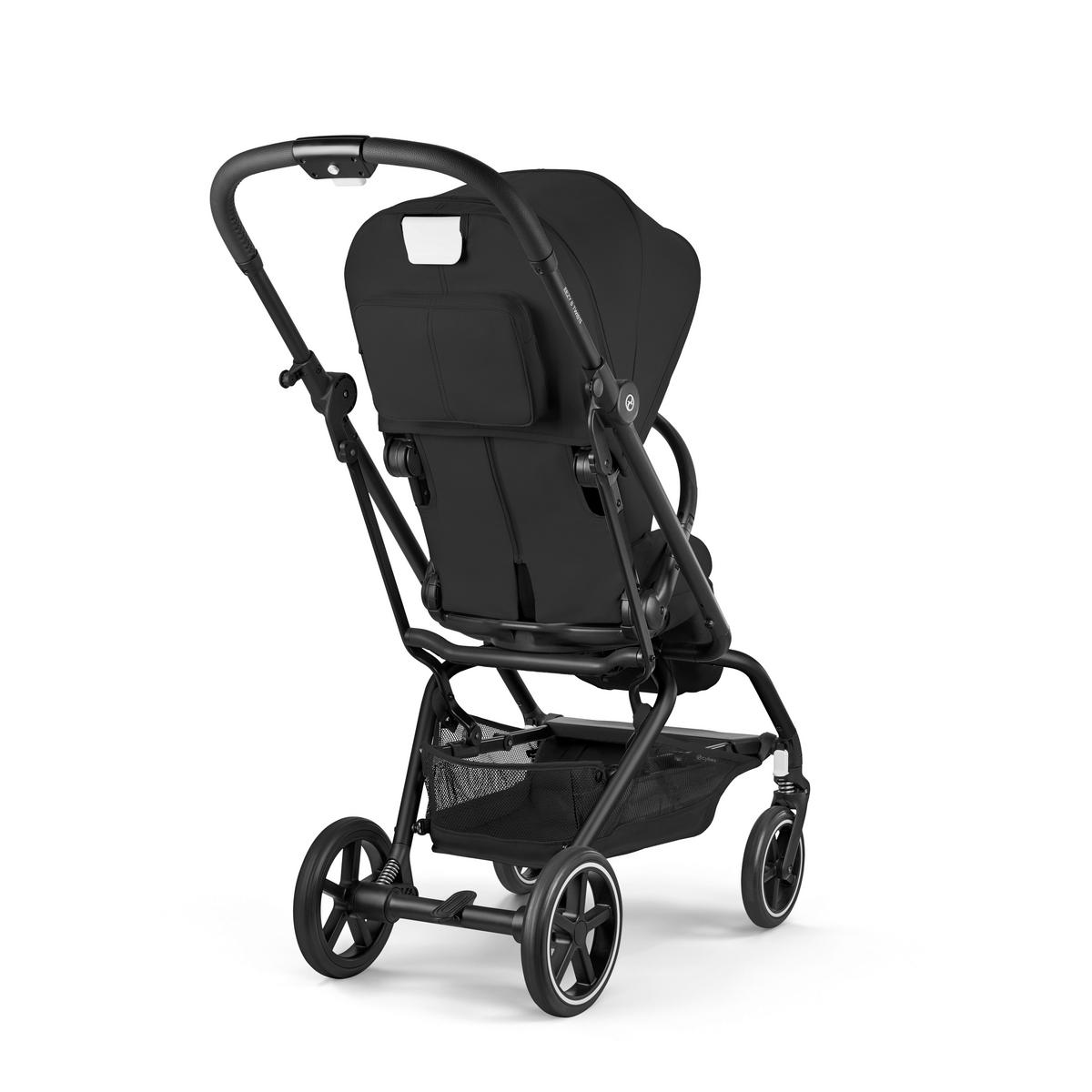 BUGGY EEZY S TWIST+ 2 BLK Magic Black | black  - Schwarz, Basics, Kunststoff/Textil (80,5/45/105cm) - cybex GOLD