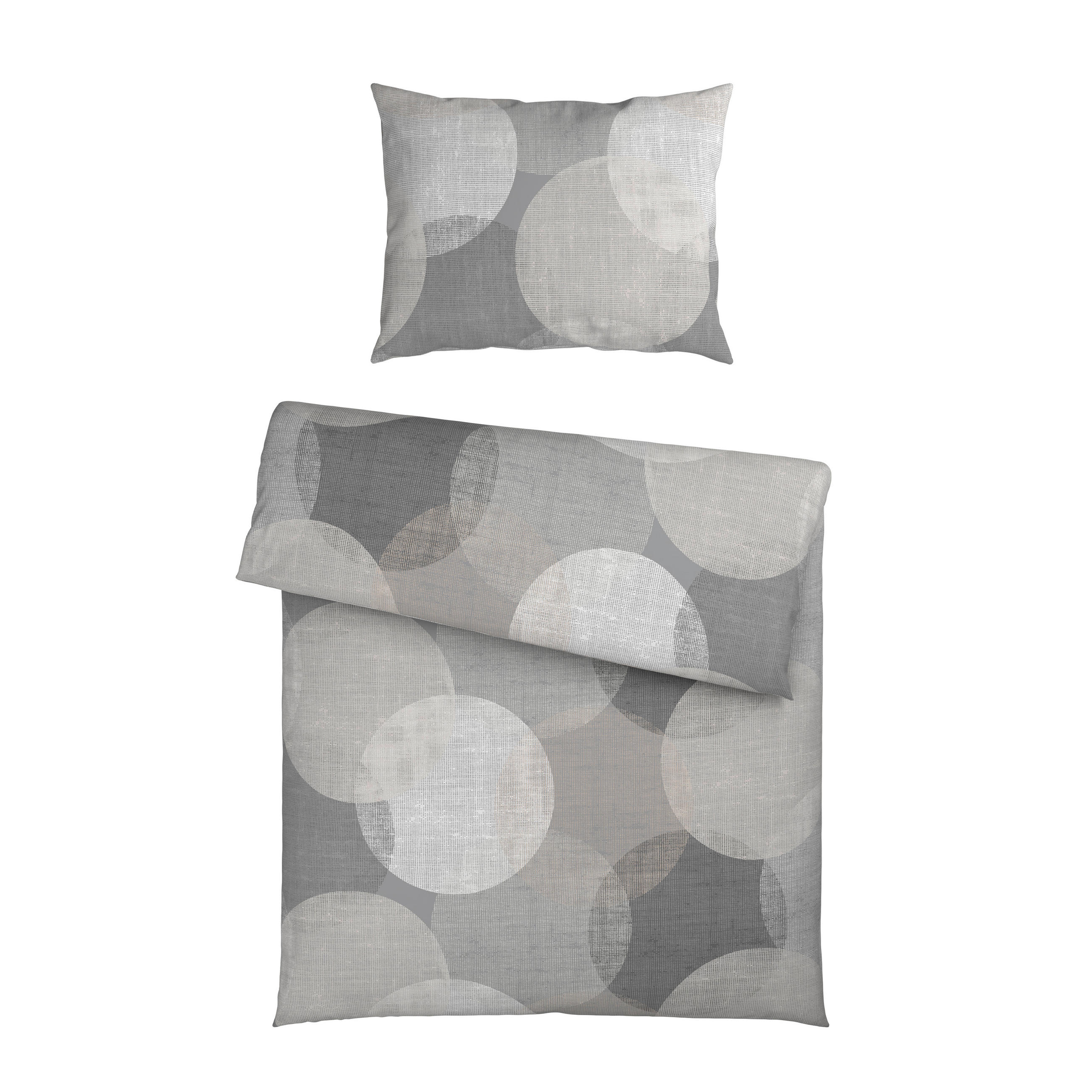 POVLEČENÍ, flanel, antracitová, 140/220 cm - antracitová, textil (140/220cm) - Esposa