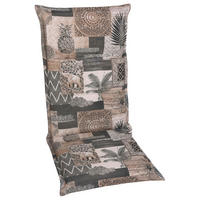 JASTUK ZA STOLICU  50/7/120 cm    - bijela/crna, Design, tekstil (50/7/120cm)