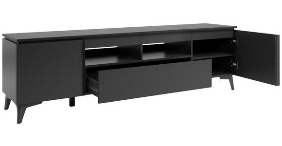 TV-ELEMENT 177/51,5/40 cm - Schieferfarben/Anthrazit, KONVENTIONELL, Holzwerkstoff/Kunststoff (177/51,5/40cm) - Carryhome
