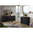 KOMODA SIDEBOARD - černá/barvy dubu, Design, kompozitní dřevo/umělá hmota (200/84/41,5cm) KOMODA SIDEBOARD - černá/barvy dubu, Design, kompozitní dřevo/umělá hmota (200/84/41,5cm)