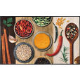 KÜCHENTEPPICH 75/120 cm Hot Spices  - Multicolor, KONVENTIONELL, Kunststoff/Textil (75/120cm) - Esposa