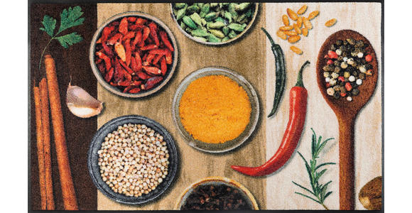 KÜCHENTEPPICH 75/120 cm Hot Spices  - Multicolor, KONVENTIONELL, Kunststoff/Textil (75/120cm) - Esposa