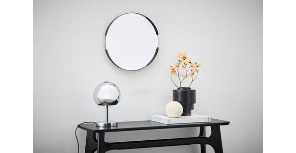 WANDSPIEGEL Nickelfarben - Nickelfarben, Trend, Glas/Metall (40/40/3,5cm) - Carryhome