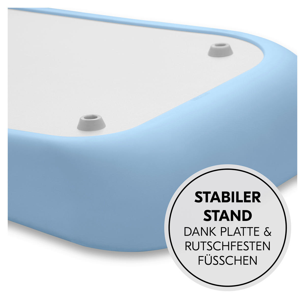 WICKELAUFLAGE   - Hellblau, Basics (50/10/70cm) - Hauck