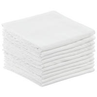 STOFFWINDEL   10-teilig  - Weiss, Basics, Textil (80/80cm) - My Baby Lou