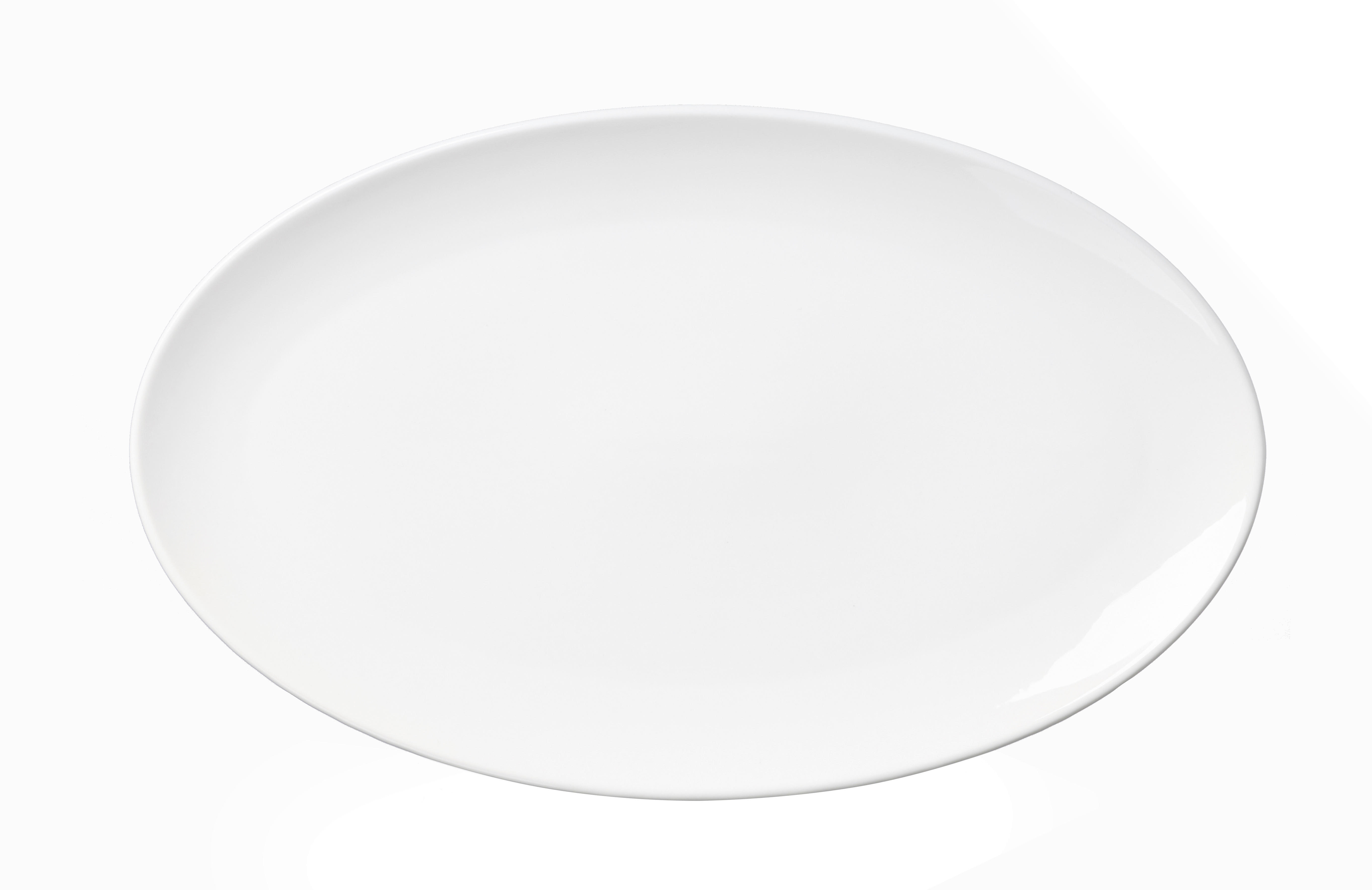SERVIERPLATTE - Weiß, Design, Keramik (35/20/2cm) - Ritzenhoff Breker