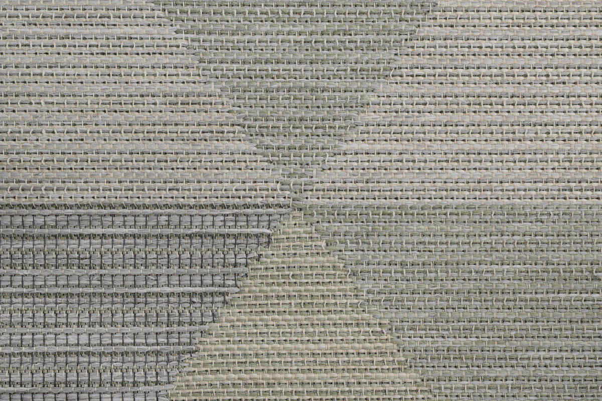 FLACHWEBETEPPICH 200/290 cm Amalfi Creme, Grün, Hellgrün  - Creme/Hellgrün, Trend, Textil (200/290cm)