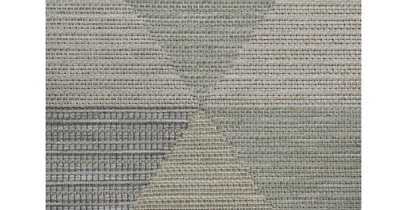 FLACHWEBETEPPICH 140/200 cm Amalfi  - Creme/Hellgrün, Trend, Textil (140/200cm) - Novel