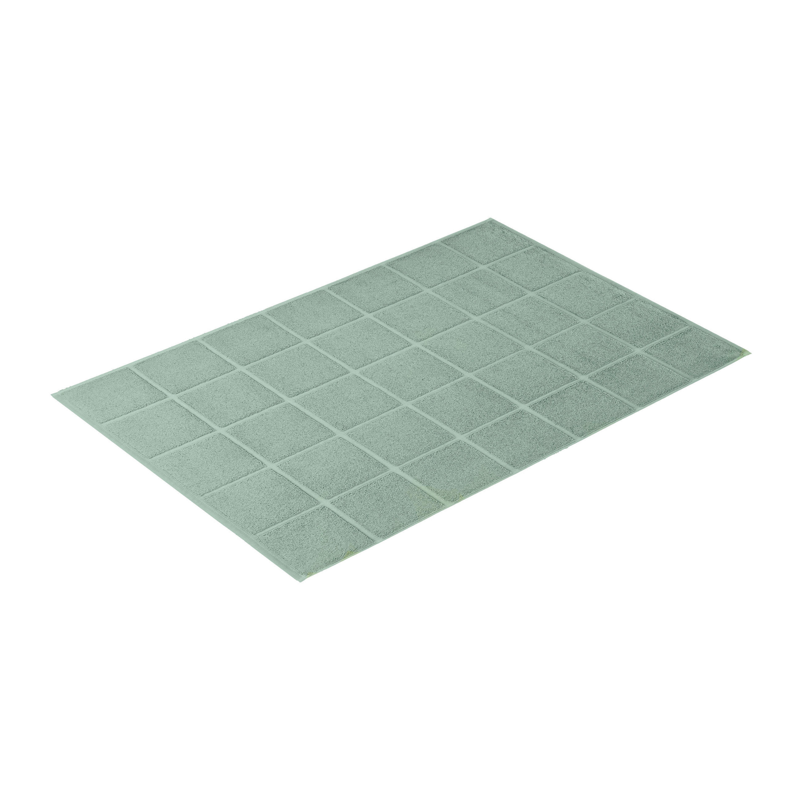 BADEMATTE Prato Grün 090/60 cm  - Grün, Basics, Textil (090/60cm) - Vossen