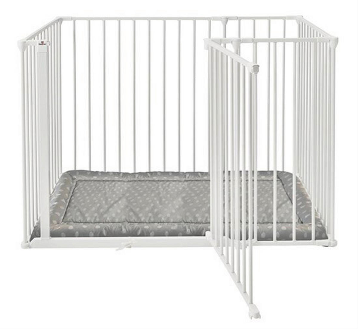 LAUFGITTER OLAF  - Weiß, Basics, Metall (102/70,5cm) - Baby Dan