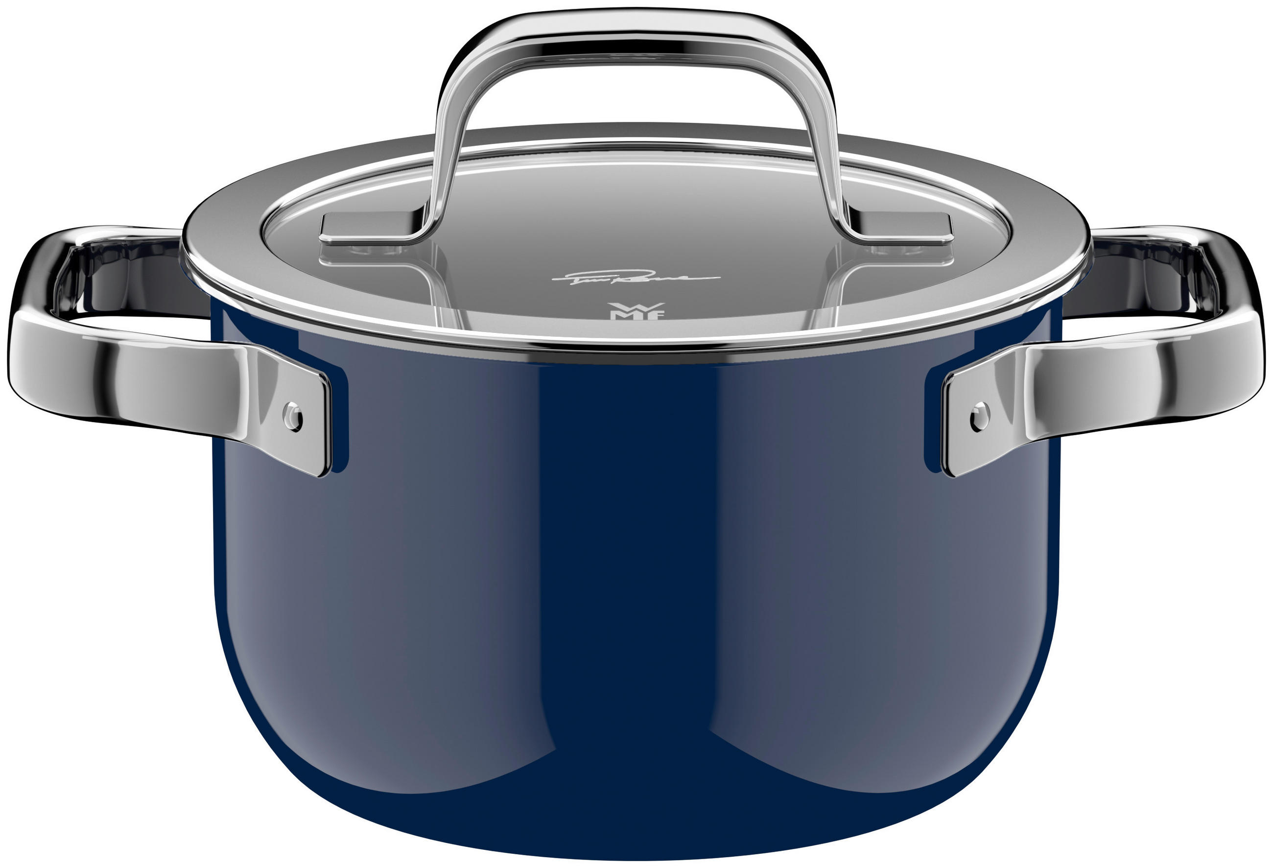 KOCHTOPFSET FUSIONTEC® MINERAL PRO - Tim Raue Edition 4-teilig  - Dunkelblau, Basics, Metall (30/33/60cm) - WMF
