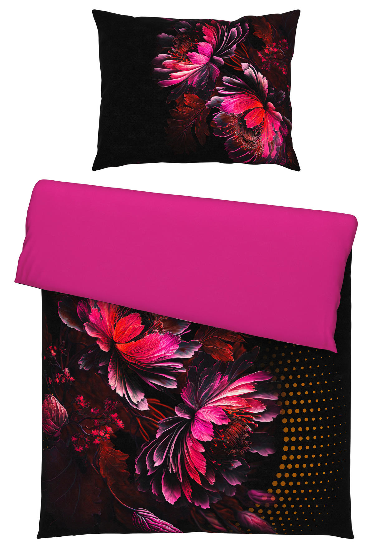 POSTELJINA SA DVA LICA LITTLE LUXURY 140/200 cm saten crna  - crna, Trendi, tekstil (140/200cm) - Esposa