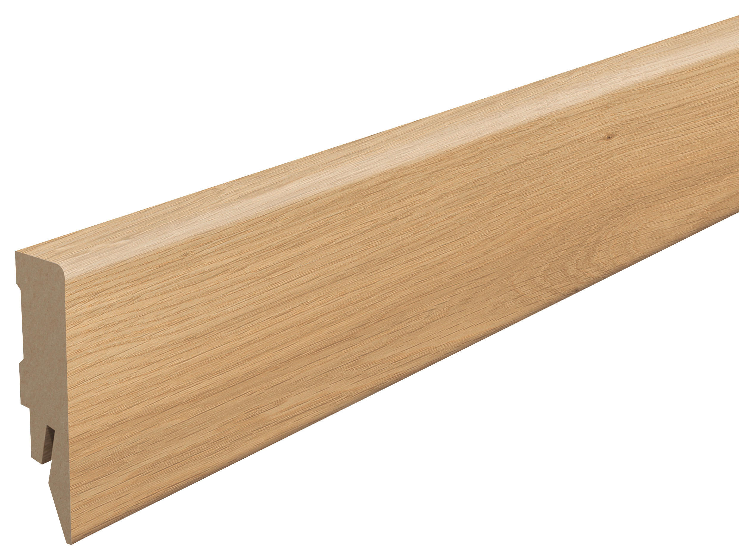 SOCKELLEISTE Eiche beige Beige  - Beige, KONVENTIONELL, Holzwerkstoff (240/1.4/5.8cm) - Egger Holzwerkstoffe