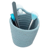 KORB  - Blau, Basics, Textil (12,5/12/14,5cm) - Wenko