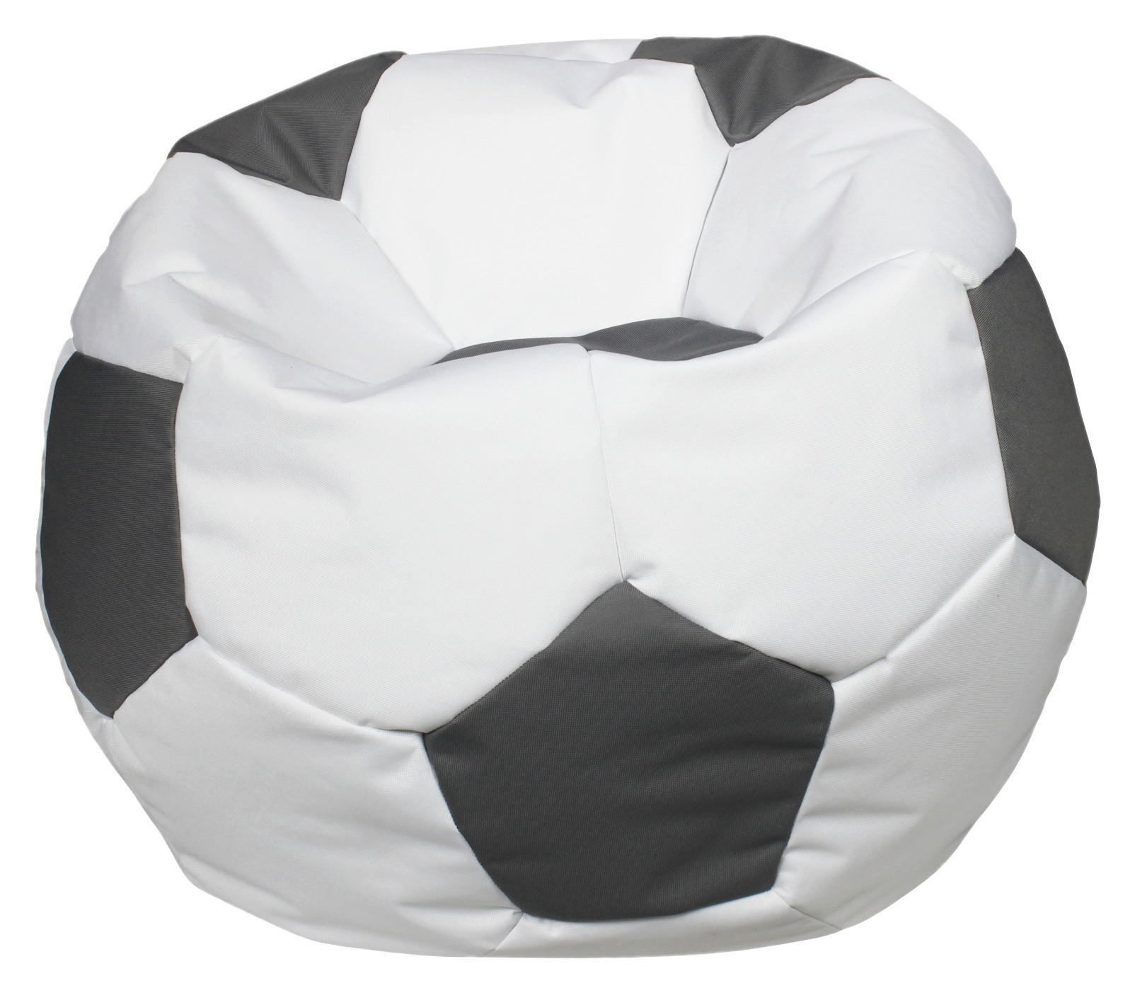 Sitzsack Play 150 L Weiß/ Grau