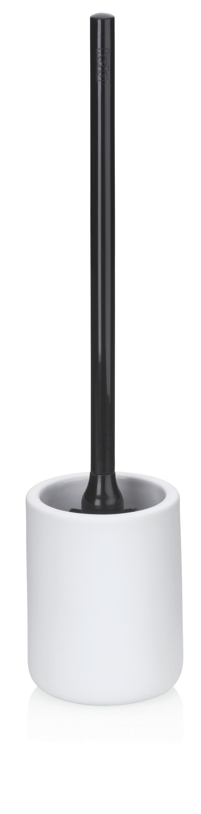 WC-BÜRSTENGARNITUR in    - Weiß, Basics, Keramik (10/45cm) - Kela