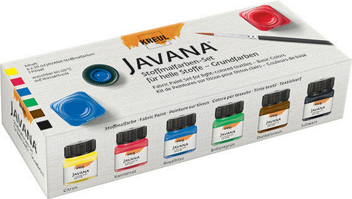 ACRYLFARBE - Blau/Gelb, Basics (22/5/8,5cm)