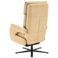 RELAXSESSEL in Textil Beige  - Beige/Schwarz, Design, Textil/Metall (70/117/85cm) - Dieter Knoll