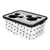 AUFBEWAHRUNGSBOX Mickey Mouse  - Weiß, Basics, Kunststoff (40/30/15,5cm) - Disney