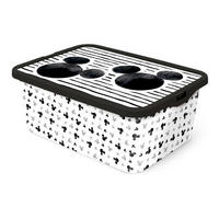 AUFBEWAHRUNGSBOX Mickey Mouse  - Weiß, Basics, Kunststoff (40/30/15,5cm) - Disney