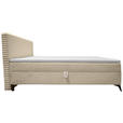 BOXBETT 160/200 cm  in Creme  - Creme/Schwarz, Design, Holz/Holzwerkstoff (160/200cm) - Xora