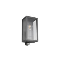 VÄGGLAMPA FÖR UTOMHUS 14/29 cm   - antracit/transparent, Basics, metall/glas (14/29cm)