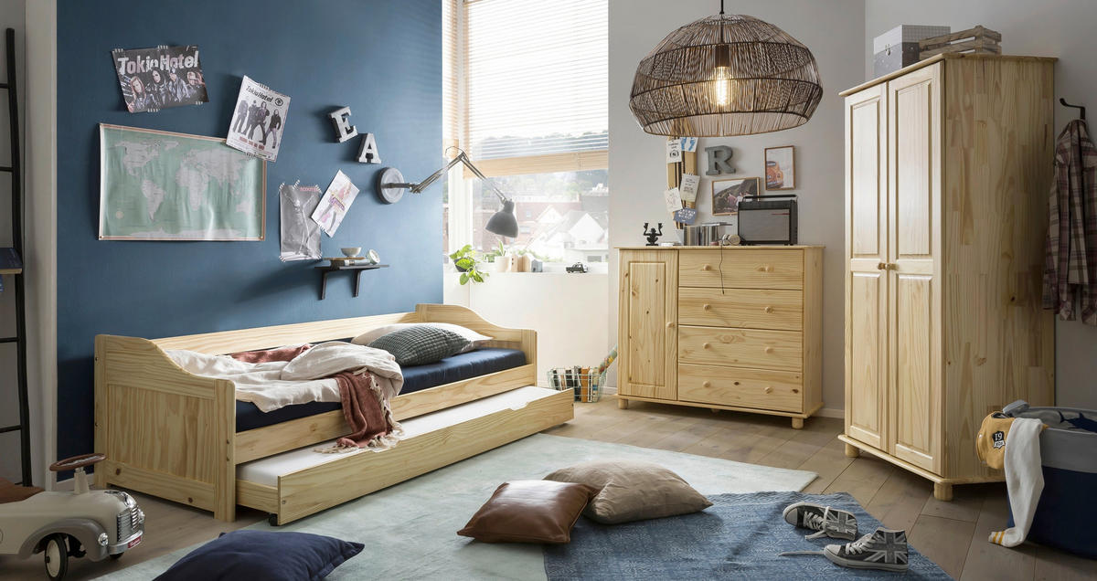 KOMMODE  in 121/102/43 cm  - Naturfarben, Natur, Holz (121/102/43cm) - Livetastic