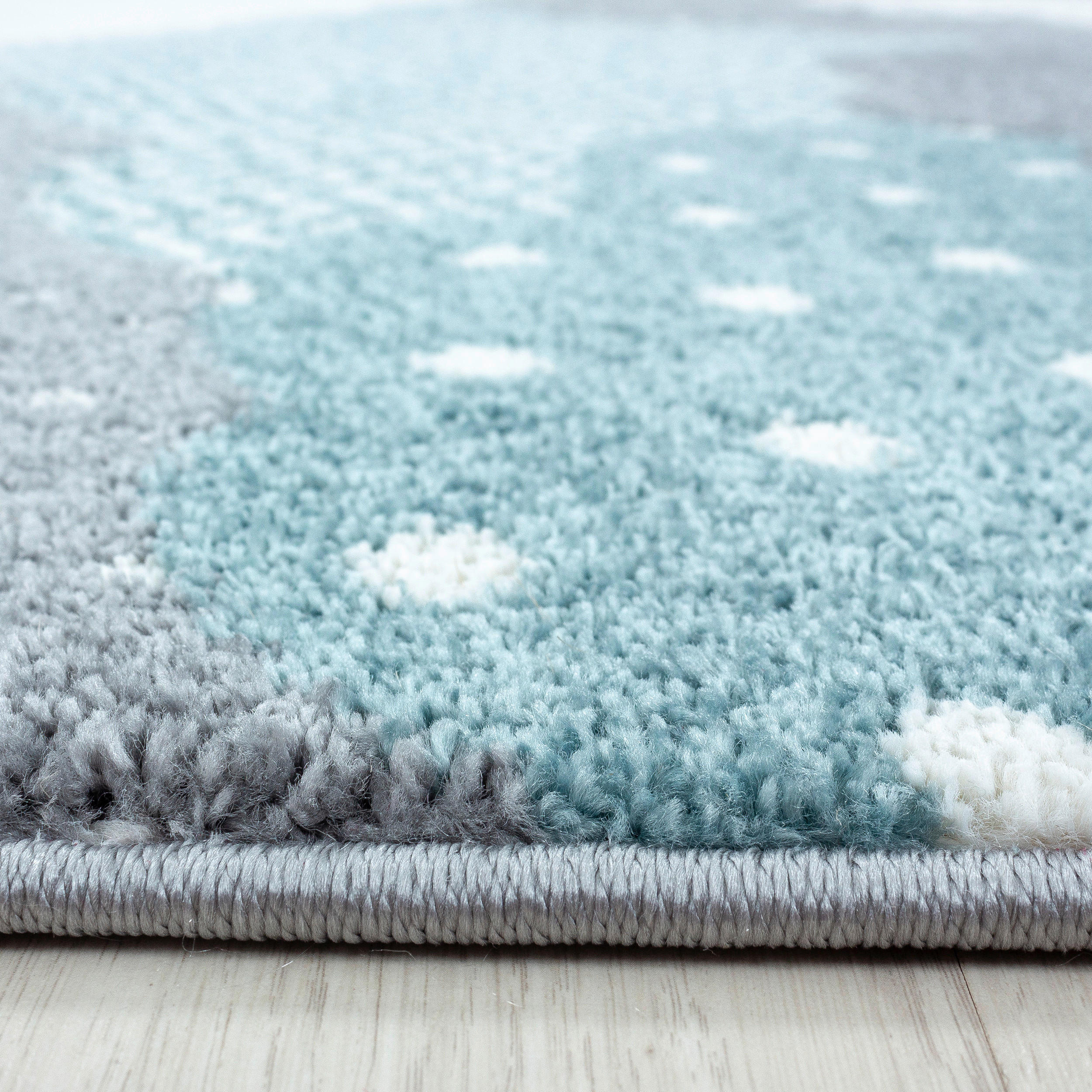 BARNMATTA 120 cm Bambi  - blå, Trend, textil (120cm) - Ben'n'jen