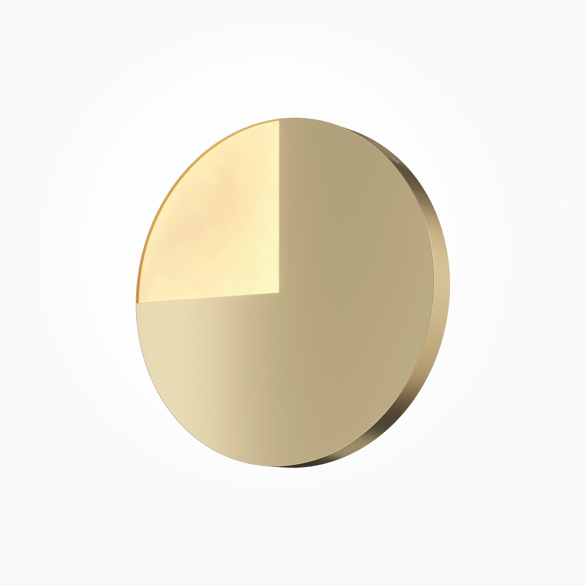 WANDLEUCHTE - Messingfarben, Trend, Metall (38,1/3,8cm) - MAYTONI